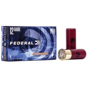 Federal Power-Shok 12ga 2-3/4" 9 plts #00 1325 fps 5/ct