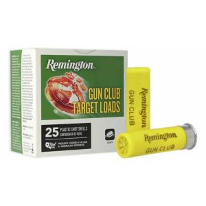 Remington Gun Club Target Load Shotshells 20 ga 2-3/4" 7/8 oz 1200 fps #7.5 25/ct