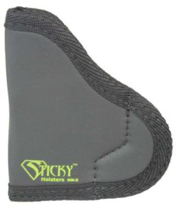 Sticky Holsters Small Sticky Pocket Holster for 2.5" Pocket 380s Black Ambi