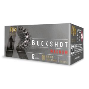 Rio Royal Buck 15P 3'' Magnum Buck Shotshells 12ga 3" 15plts 1200fps #00 10/ct