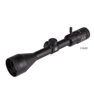 Sig Sauer Buckmasters Rifle Scope 3-9X50mm 1" SFP BDC Black
