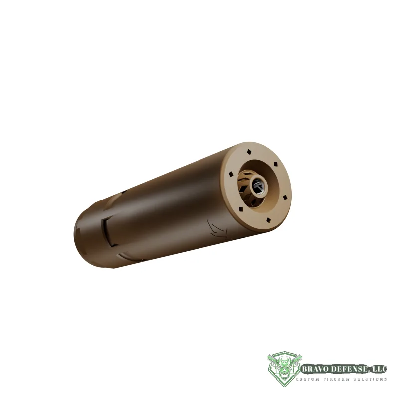 Exigent Defense Fireteam556 Suppressor (5.56mm/.223, Inconel, Coyote FDE)